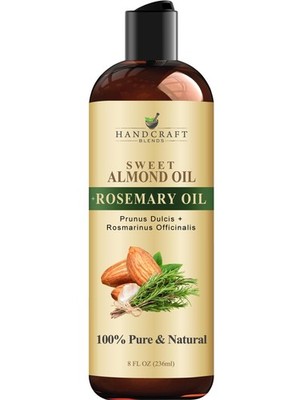 Handcraft Blends Sweet Almond Oil | 100% Pure and Natural | Bath & Body Oil |...