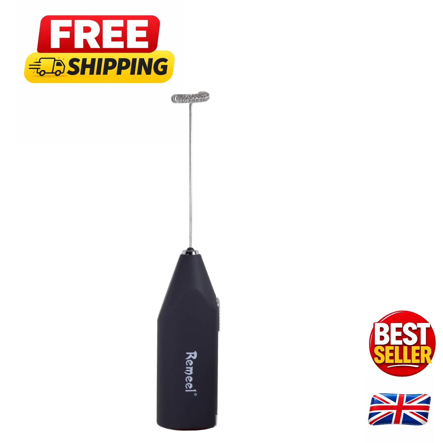 Portable Handheld Milk Frother – Rechargeable Foam Maker for Coffee & Lattes