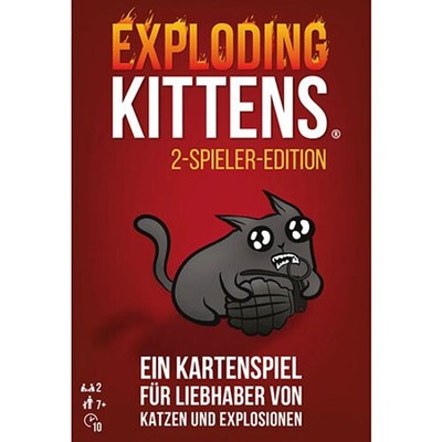 Kartenspiel Exploding Kittens: 2-Spieler-Edition (Exploding Kittens Inc.) NEU