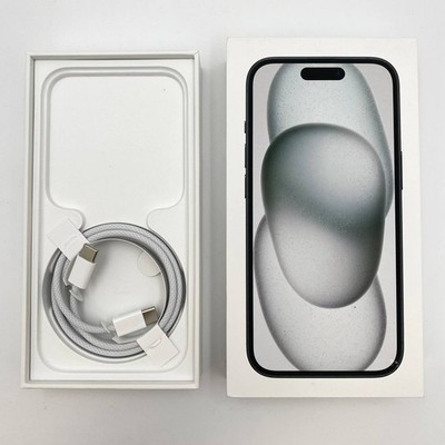 100% BATTERY* Apple iPhone 15 - 128GB - Black (Unlocked) - Open