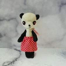 peach Jam stuffed panda artist bear