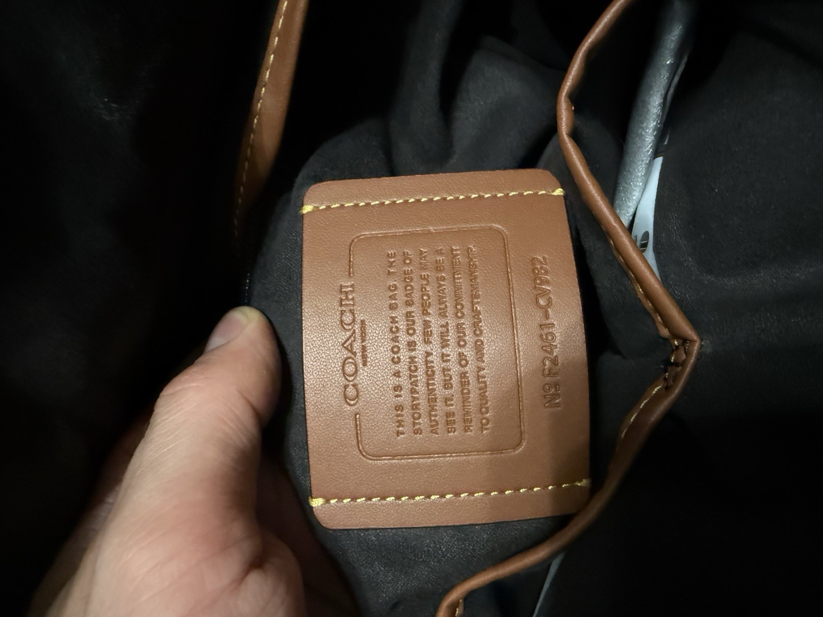 Coach Backpack - image 4