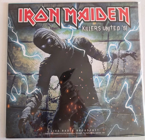 Iron Maiden: Killers United ‘81 Live Radio Broadcast - New 1 LP 180G Black Vinyl