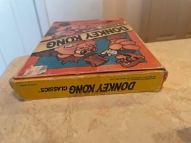 Donkey Kong (Nintendo NES, 1986) CIB Complete TESTED