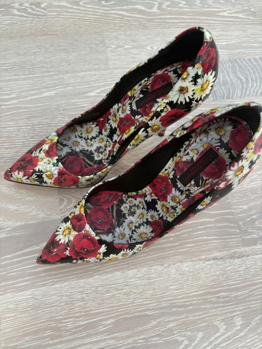 DOLCE & GABBANA EURO 38 Floral patent leather display condition - Picture 16 of 19