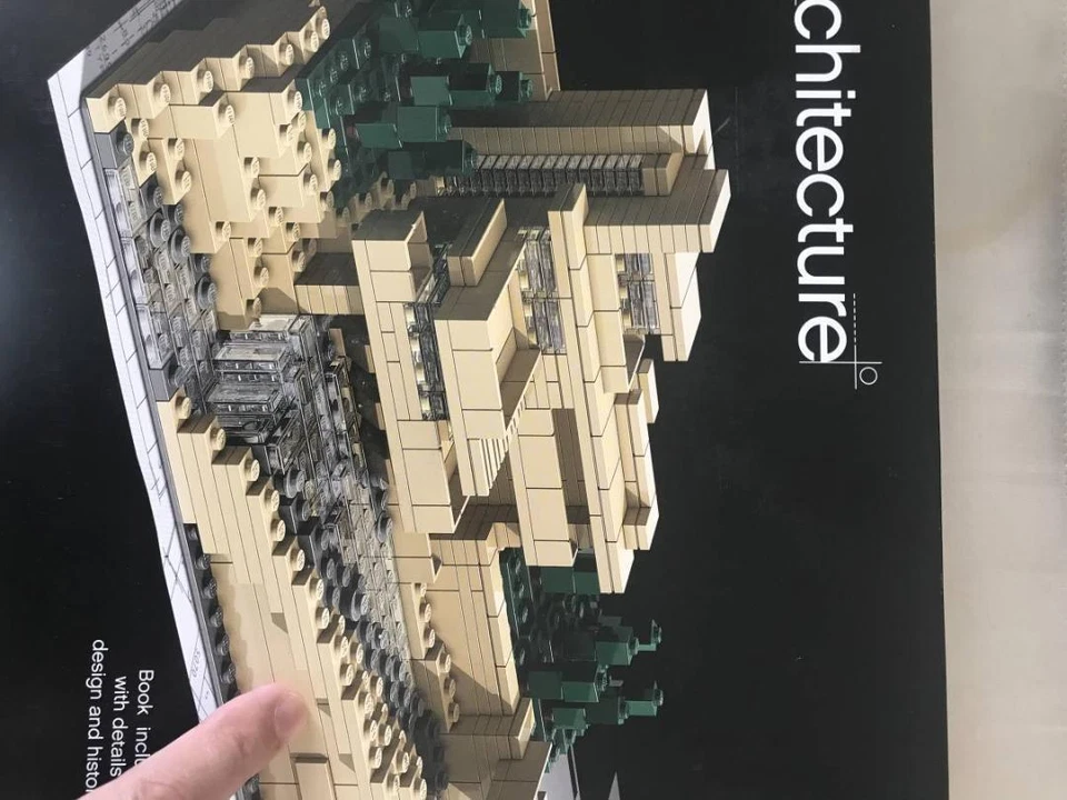 LEGO Architecture Mill Run, Pennsylvania 21005 Fallingwater Block jp - Image 2 of 4