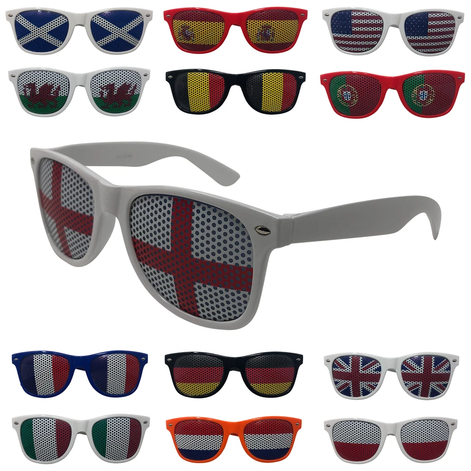 Adults Novelty Country Flag Sunglasses UK Mens Womens England Team GB Olympics