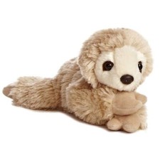 Aurora Mini Flopsie Sloth 8 Inch Stuffed Animal Plush