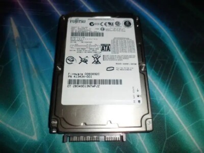 Fujitsu 413434-001 - 120GB Sata 5.4k Hard Drive FOR LAPTOP | eBay