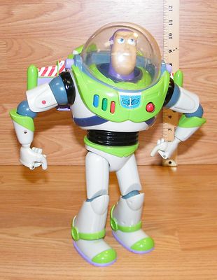 Genuine Disney/ Pixar 11.5'' Toy Story Buzz Lightyear Talking Action Figure -READ