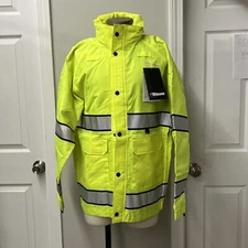 BLAUER SMALL REG ALL SEASON REFLECTIVE JACKET B.DRY WATERPROOF HI-VIS 26950