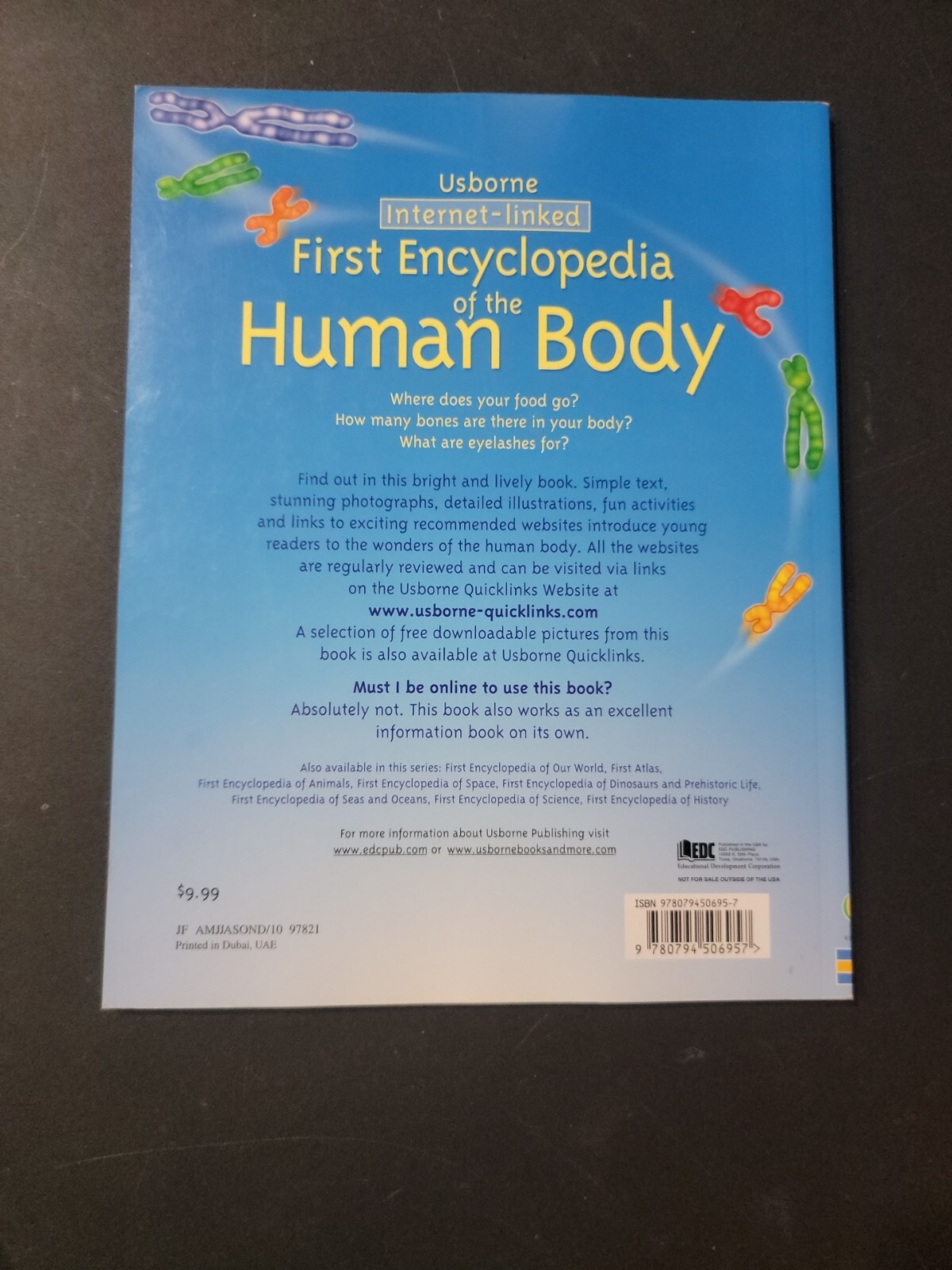 Usborne First Encyclopedia Library First Encyclopedia of the Human