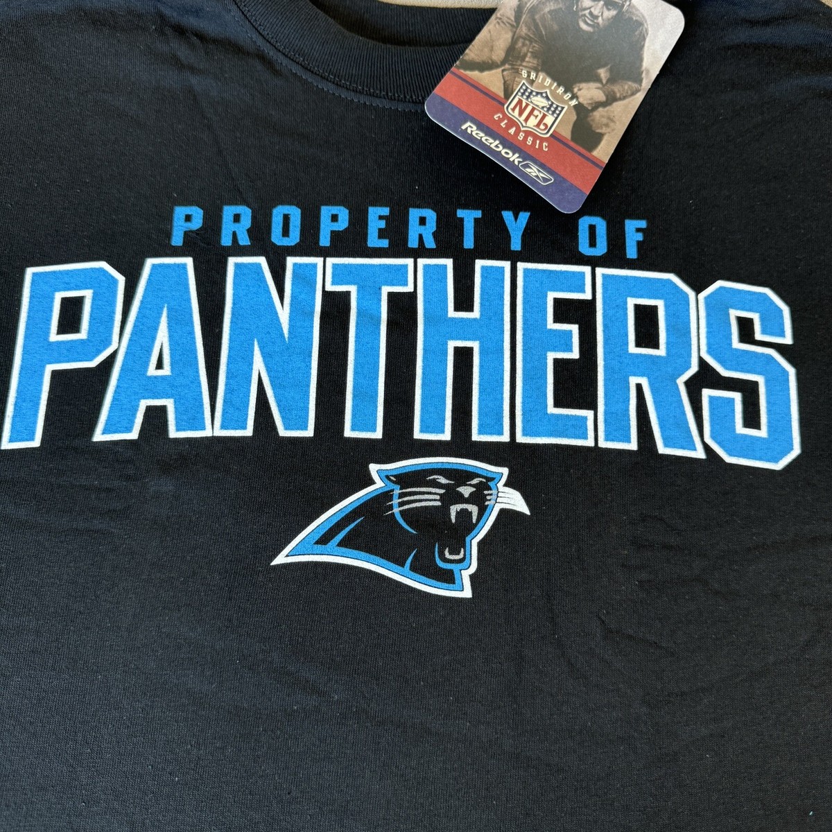 Carolina Panthers [VINTAGE] T-Shirt 2XL Reebok Official NFL