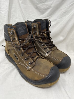 KEEN Utility Fort Wayne 6'' Wp Boots Size 9 D # 1027100 ( Bd3)