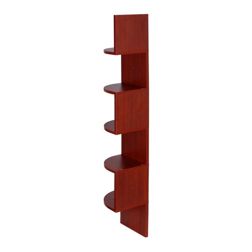 5x Floating Wall Shelves Bookcase Display Corner Shelf Storage Home Décor - Picture 14 of 42