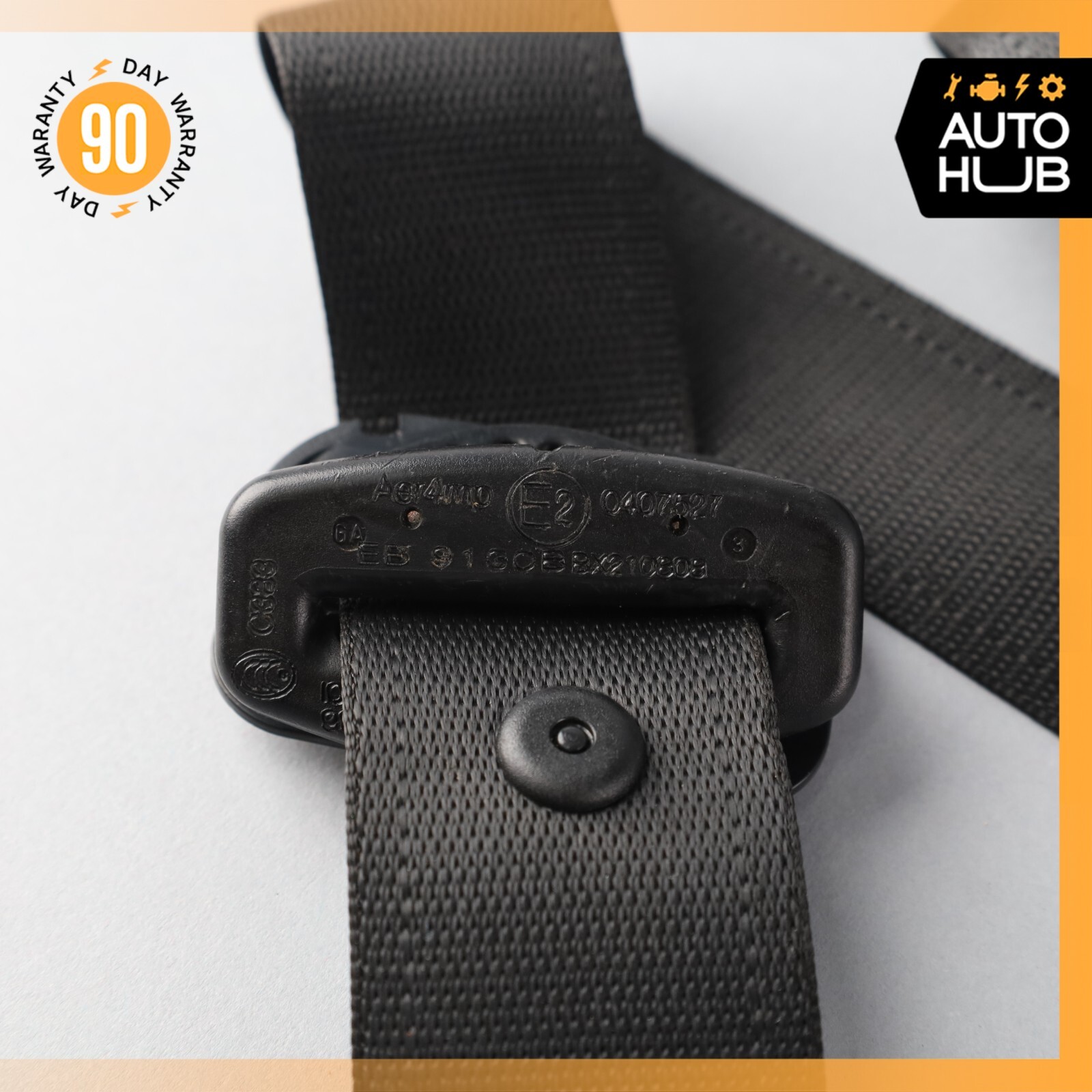 09-13 Maserati Quattroporte M139 Front Left Driver Side Seat Belt Black OEM 72k