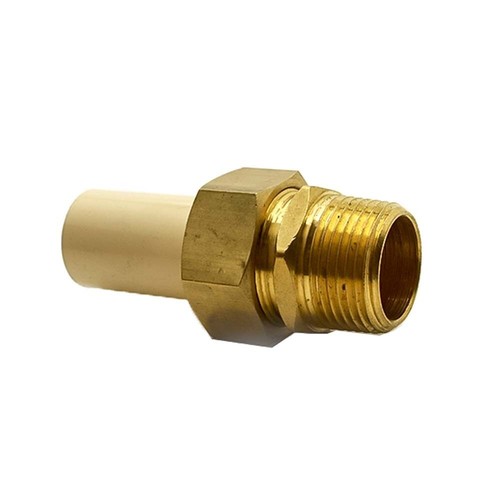 Thrifco 6624050 1/2" CPVC X MIP Transition Union