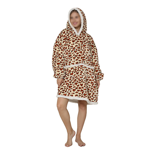 Flannel Hoodie Blanket: Snuggle Up in Soft Comfort - Picture 19 of 25
