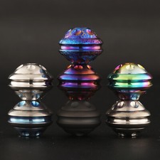 UFO Shape Titan Alloy Beads for EDC DIY Paracord Accessories, Knife Lanyard Bead