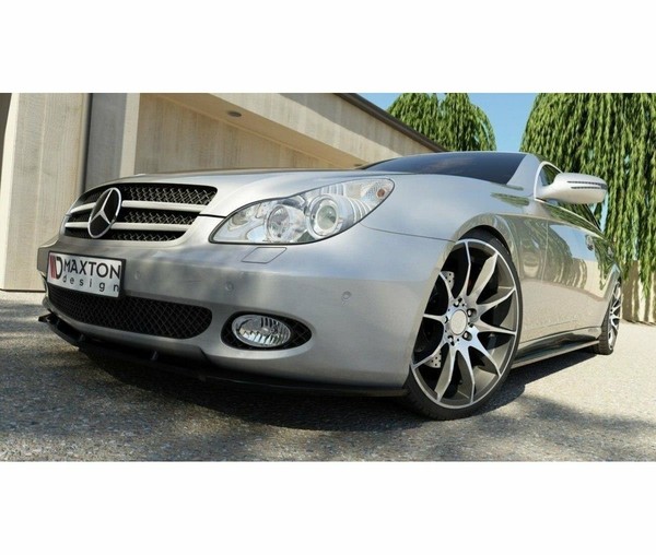 CUP Seitenschweller AnsäTze Schwarz FüR Mercedes Benz CLS W219 C219 Schweller-image