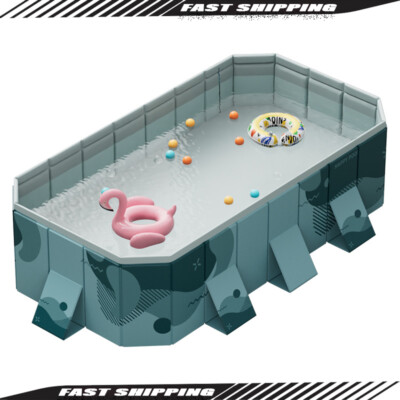 #ad For Family Children Garden Outdoor 2.1M Foldable Swimming Pool