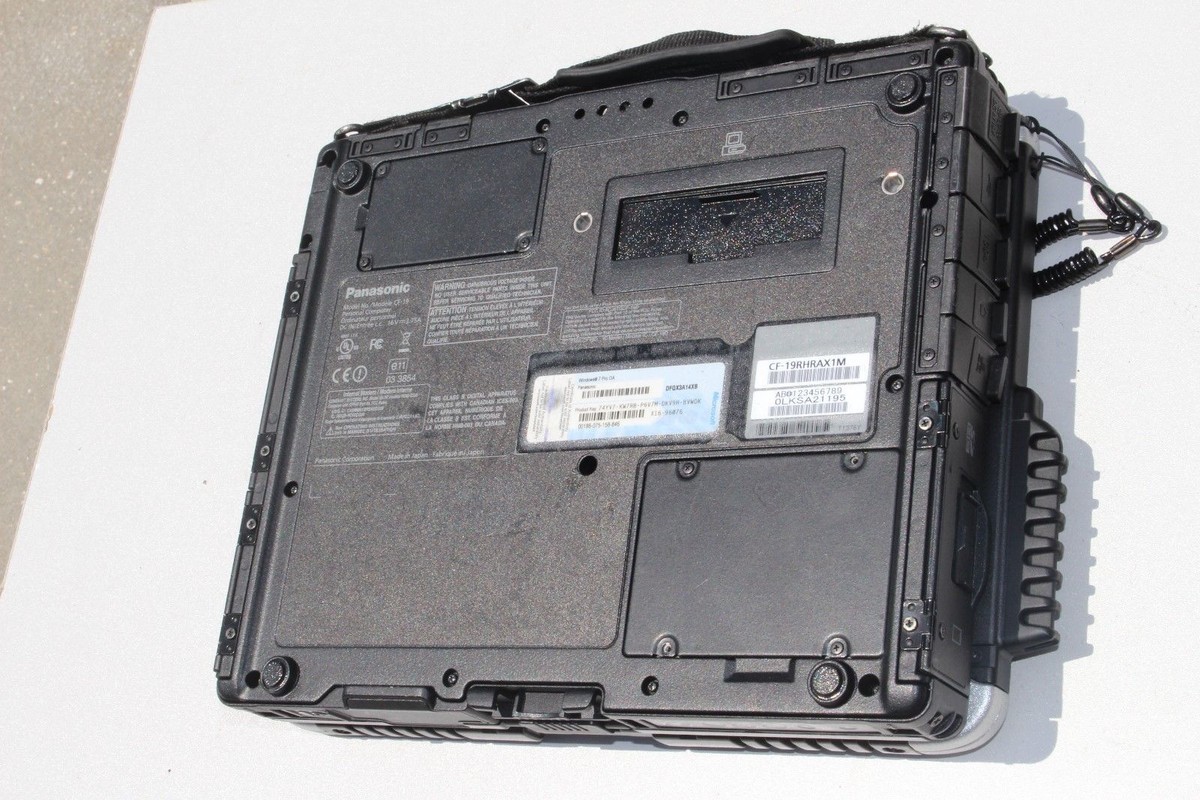 Panasonic Toughbook CF-19 MK4 I5, SSD 256 Go, 6 Go RAM, Tactile AZERTY - Comme Neuf