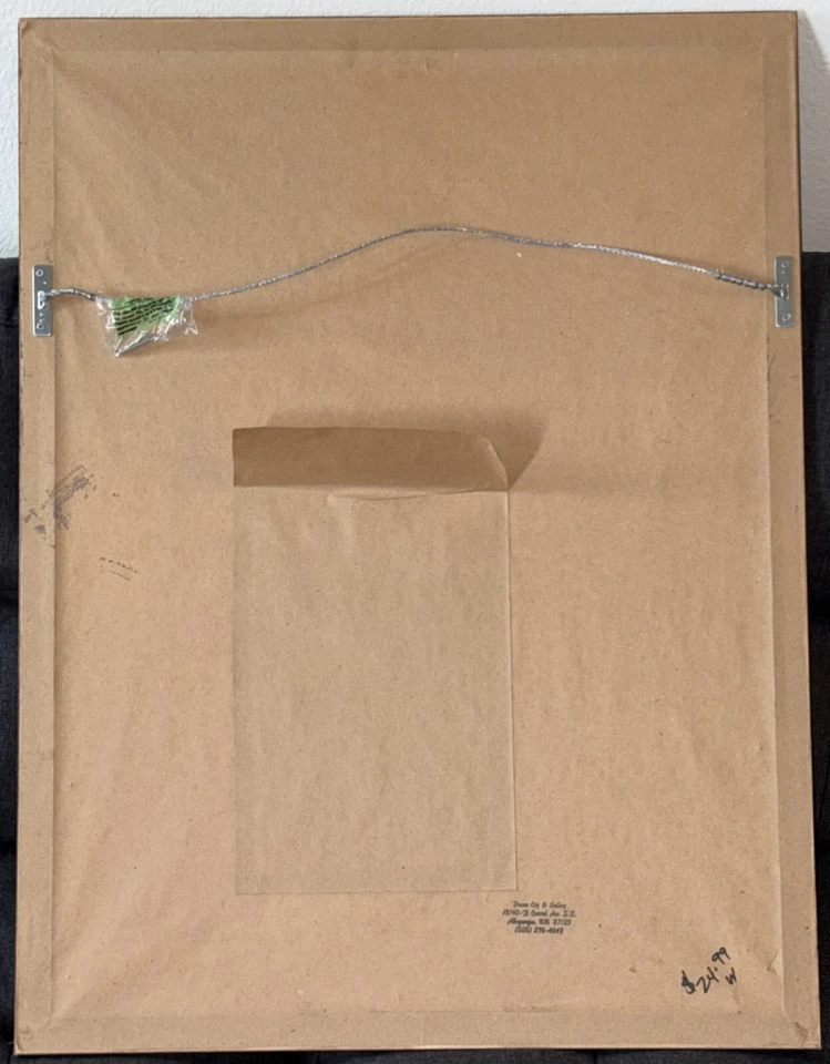 Steve Hanks "Cuando sus ojos azules cierran" desnudo 1993 firmado AP prueba de artista 18/99 Foto 3 de 4