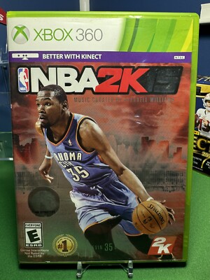 NBA 2K15 (Microsoft Xbox 360, 2014) Complete With Manual