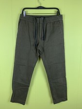 Banana Republic Women s M Slim Tapered Fit Pants Elastic Waist Olive Green