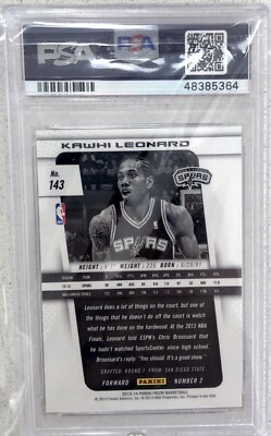 その他 2013-14 Prizm Kawhi Leonard /199 PSA9 2013-14 Prizm Kawhi Leonard /199 PSA9 【公式通販】
