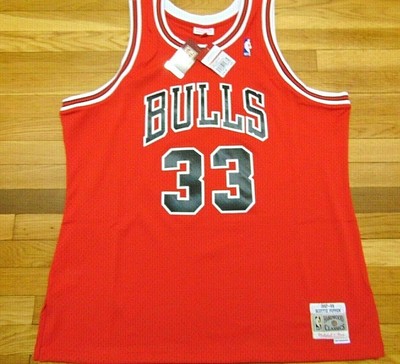 scottie pippen checkered jersey