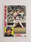 Reggie Jackson 1984 Topps Traded #100 Angels HOF
