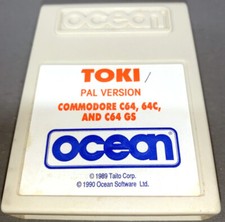 PANG - Commodore 64 / 128 / GS - OCEAN - Rara uscita CARTUCCIA