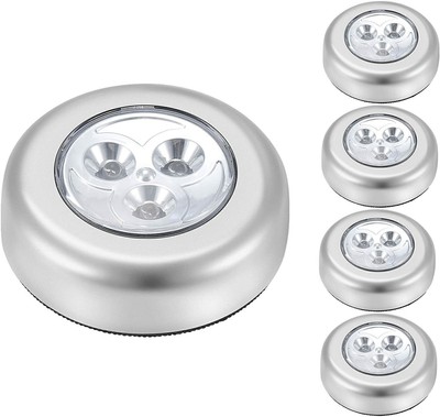 3 LED Lamp Cordless Touch Light Touch Push On/Off Light Battery Operated Lights