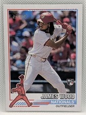2025 Topps Heritage - James Wood (RC) #76R-11 - Redefined Insert