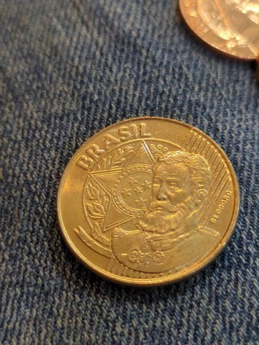BRASIL 1998 25 Centavos Manuel Deodoro da Fonseca KM 650 Uncirculated