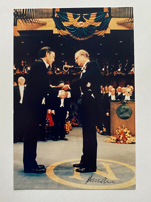 Steven Chu  - Nobelpreis Physik 1997 - original Autogramm - 15 x 10 cm 