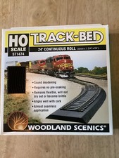 WOODLAND SCENICS HO TRACK BED 24' ROLL - ST1474