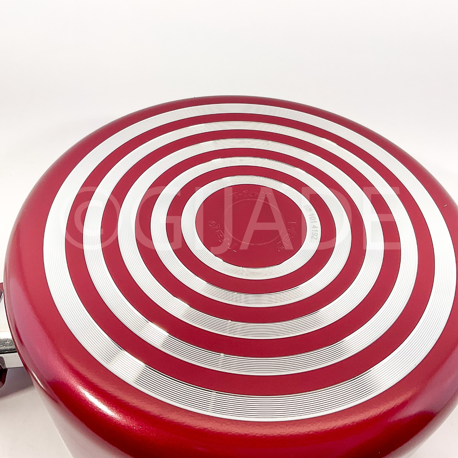 T-fal Nonstick  Aluminum 5-qt Casserole Pot  Red Cookware New