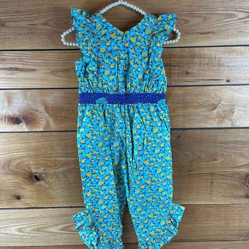 Wildflowers Girls Romper sz 6 - Picture 4 of 6
