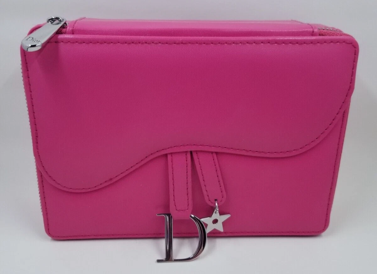 Selle de beauté rose Dior pochette maquillage neuf matériel/sac a quelques rayures