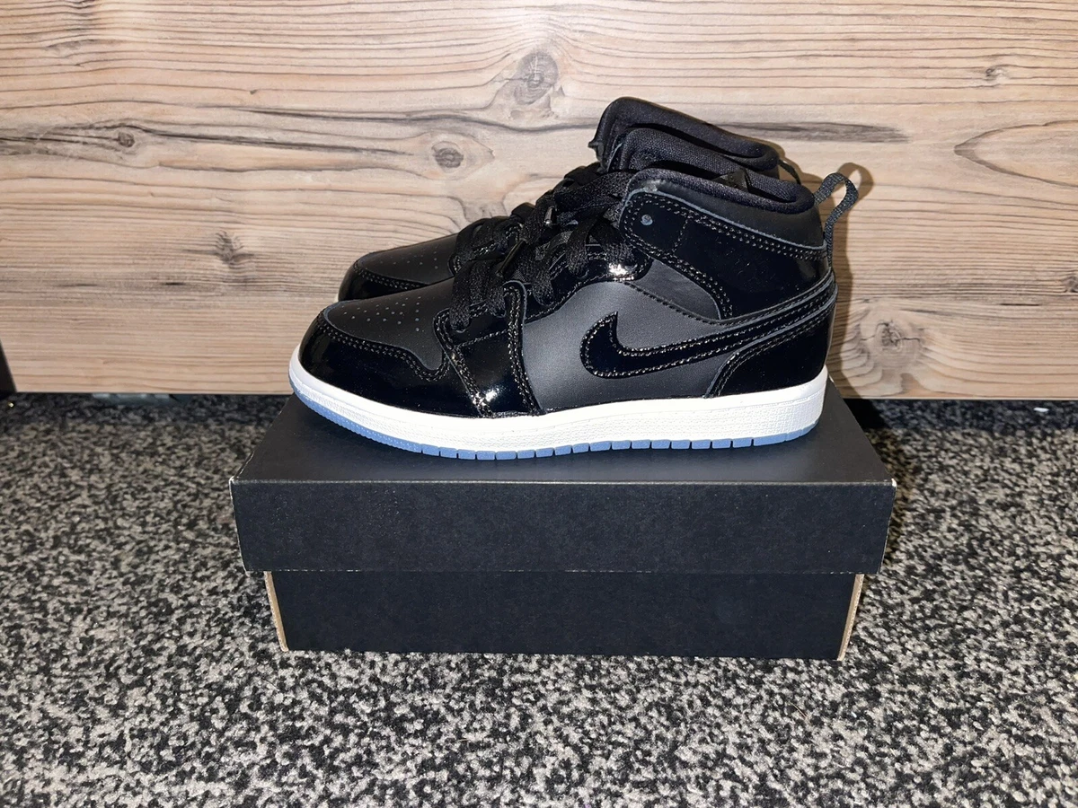 Jordan 1 Mid SE | Dark Concord/White/Black | UK Younger Kids Size 1 /EUR 33  | eBay
