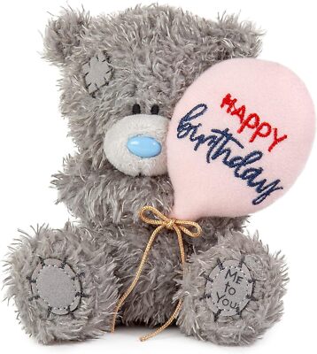Me to You Tatty Teddy 10 cm Geburtstagsbär mit Ballon - offizielle Kollektion