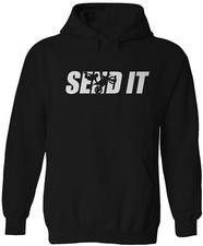 SEND IT MOTOCROSS HOODIE SWEATSHIRT DIRT BIKE KAWASAKI HONDA SUZUKI BRAAP