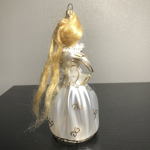 VINTAGE SOFFIERIA DE CARLINI ELEGANT LADIES ORNAMENT ITALY BLOWN GLASS 5 1/2"H - Picture 5 of 14