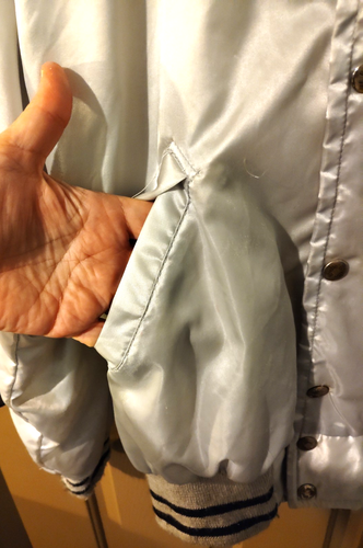 RARE Vintage 70s Bob Seger Silver Bullet Band satin bomber Promo Sz M Birdie - Picture 10 of 14