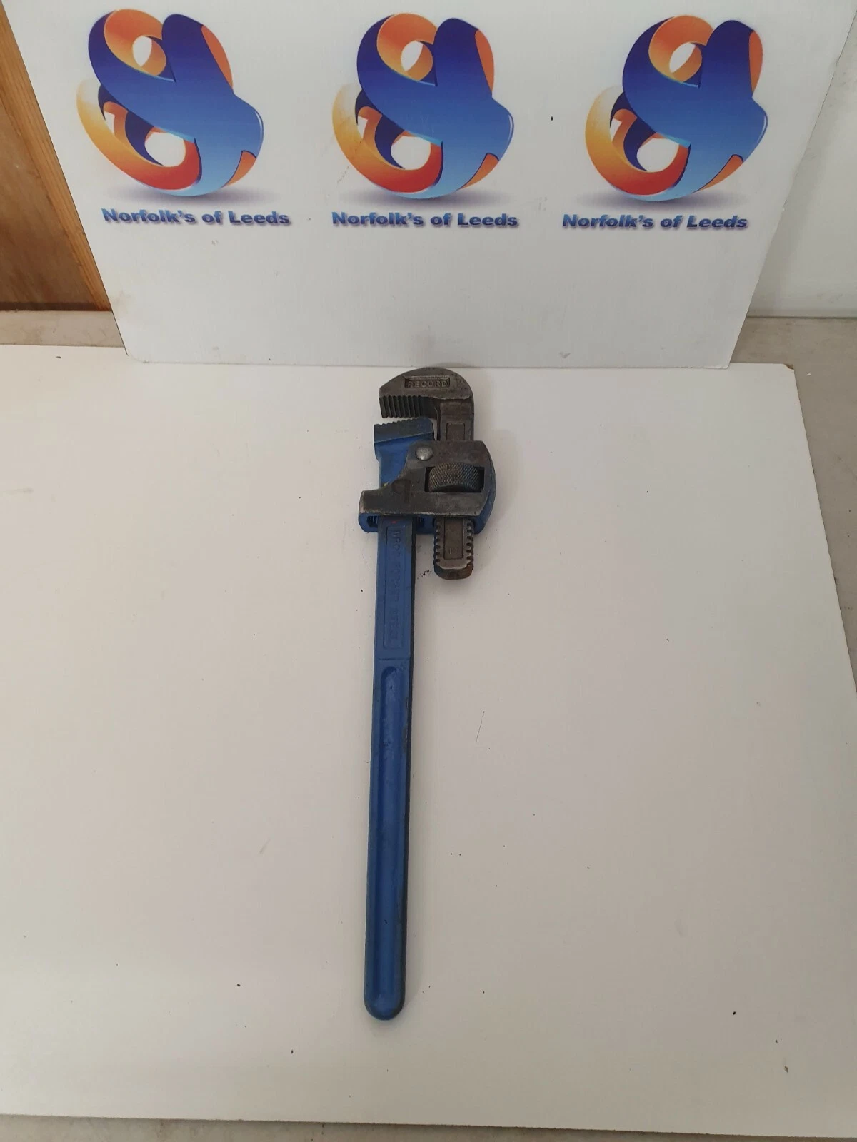 Record 18" Stillsons Pipe Wrench Adjustable Hand Tool (M) 9