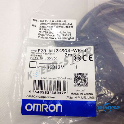 1PCS New Omron E2B-M12KS04-WP-B1 Proximity Switch E2BM12KS04WPB1