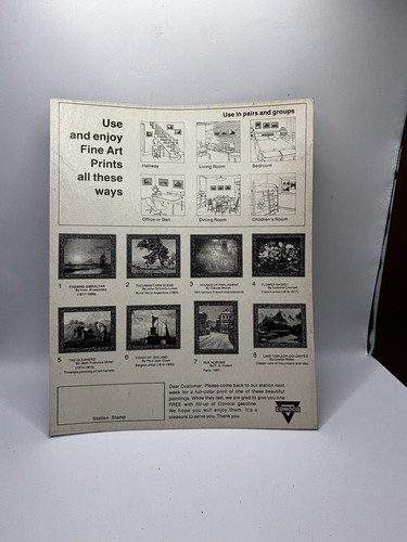 Conoco Continental Oil Co. 1960's Giveaway Fine Art Prints, Set Of 5 - Picture 5 of 16