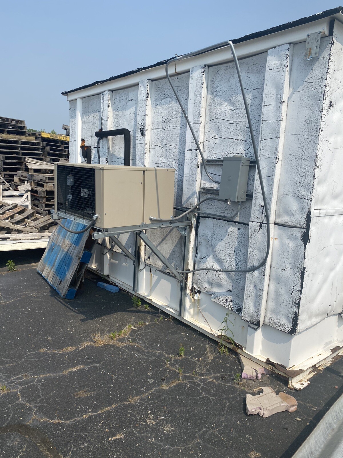 large heavy used walk in freezer used 10.5' X 16' X10' eBay